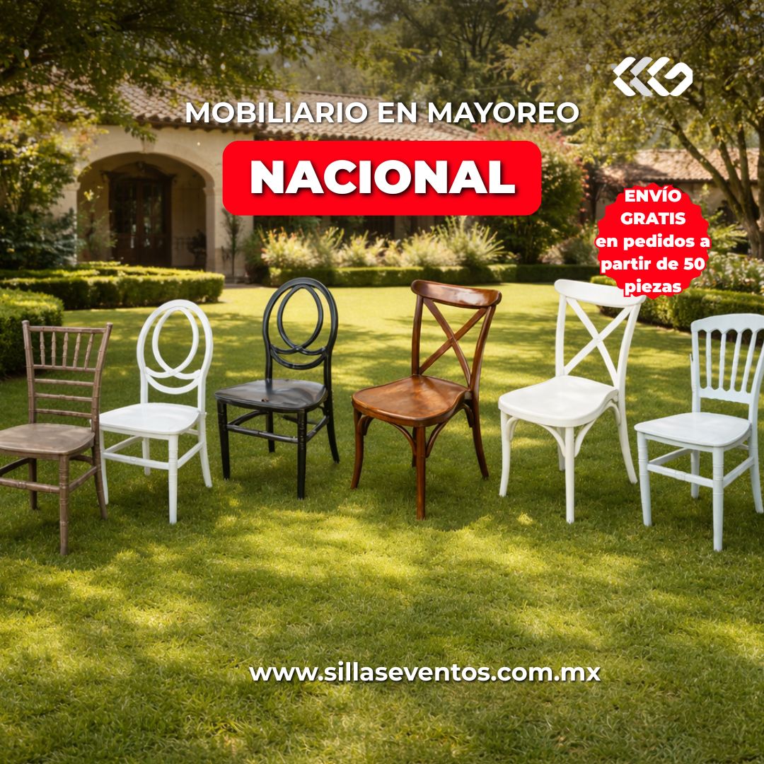 Sillas para Eventos por Mayoreo