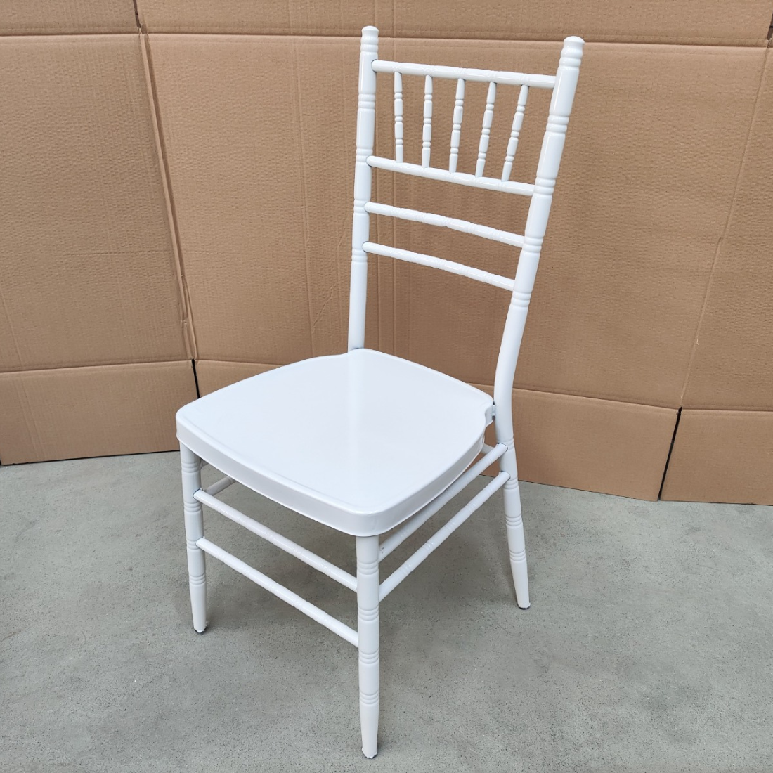 SILLA TIFFANY METÁLICA PARA EVENTOS